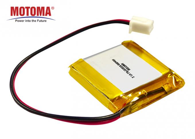 Baterias lisas de Lipo Motoma, lítio Ion Battery 3,7 V 600mah para o mineiro Lamps 0