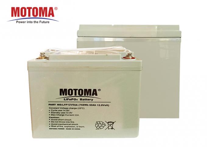 Bateria dos veículos elétricos 12v 60ah Lifepo4 vida de ciclo de 4000 vezes 0