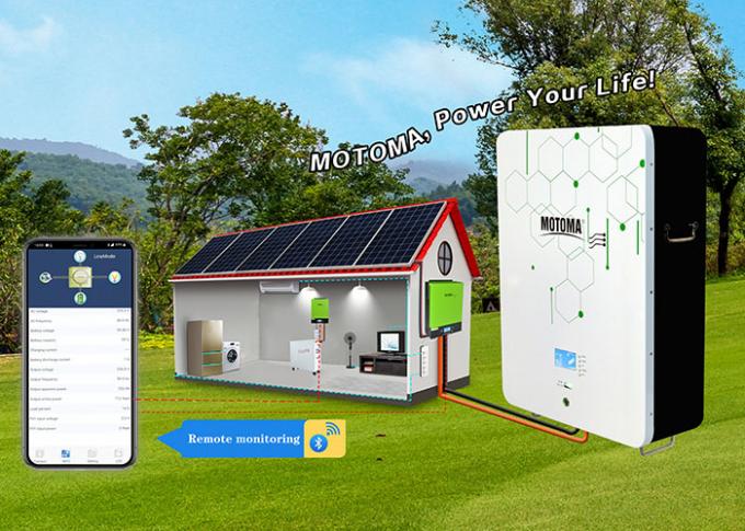 Bateria de carregamento rápida de 5kWh 51.2V 100Ah LiFePO4 para o sistema solar 0