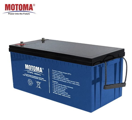 Bloco solar recarregável da bateria de armazenamento de 12.8V 200Ah LiFePO4 com certificação do UL do CE