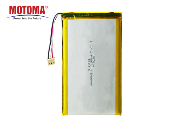 Bateria de pouco peso do perseguidor de GPS, 3,7 certificado da bateria UL1642 de V 5000mah Lipo