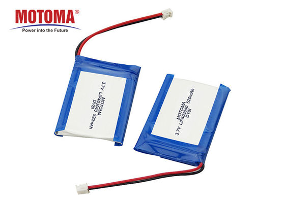bom preço O baixo auto descarrega o bloco 3.7V 520mAh da bateria de IOT, lítio feito sob encomenda Ion Battery Packs do UL do CE on-line
