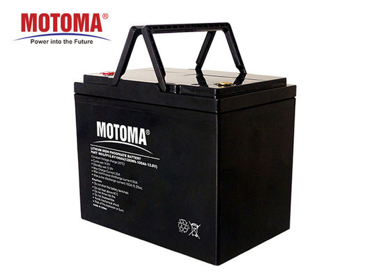 Baterias solares do fosfato recarregável profundo do lítio da bateria Lifepo4 12v 100ah do ciclo