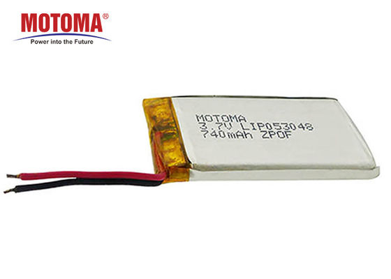 500 bateria Eco de Lipo do lítio das épocas 740mAh amigável com PCM e conector