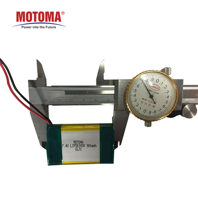 comprar equipamento recarregável de Ion Battery Pack For Medical do lítio de 7.4V 900mAh on-line fabricante