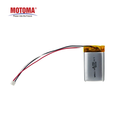 bloco da bateria do polímero do lítio de 3.7V 1100mAh para o perseguidor da frota
