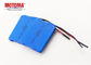 750mah a bateria recarregável IEC62133 UN38.3 MSDS do polímero do lítio de 3,7 volts aprovou