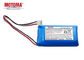 Bateria recarregável personalizada de Lipo do lítio de LIP102540-3.7V1000mAh para a bomba de peito