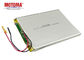 Bateria profunda 3.7V recarregável 3000mAh de Lipo do lítio do ciclo de MOTOMA