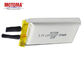 Descarga recarregável super de Ion Battery With Low Self do lítio de LIP702337 68mAh