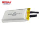Descarga recarregável super de Ion Battery With Low Self do lítio de LIP702337 68mAh