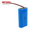Lítio cilíndrico Ion Battery Pack 3,7 V 4400mAh para lanternas elétricas das ferramentas dos brinquedos