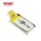 Bateria pequena recarregável 3.7V 80mAh de Lipo com PWB e fio