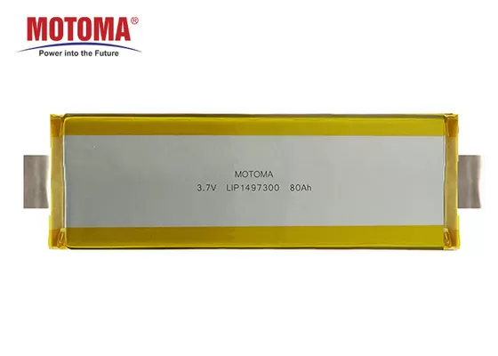 A bateria recarregável 3.7V LIP1497300 80Ah de Lipo do lítio com 500+ cronometra a vida de ciclo